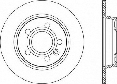 OPEN PARTS bdr167710 -  Тормозной диск
